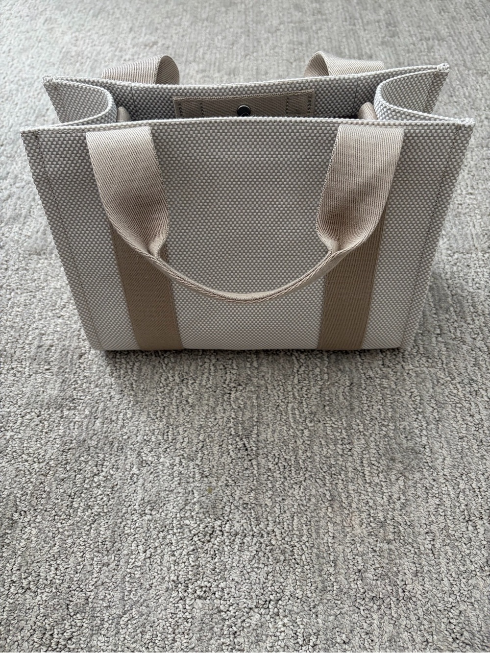 Lululemon athletica Beige Canvas Tote Bag - Picture 3 of 9